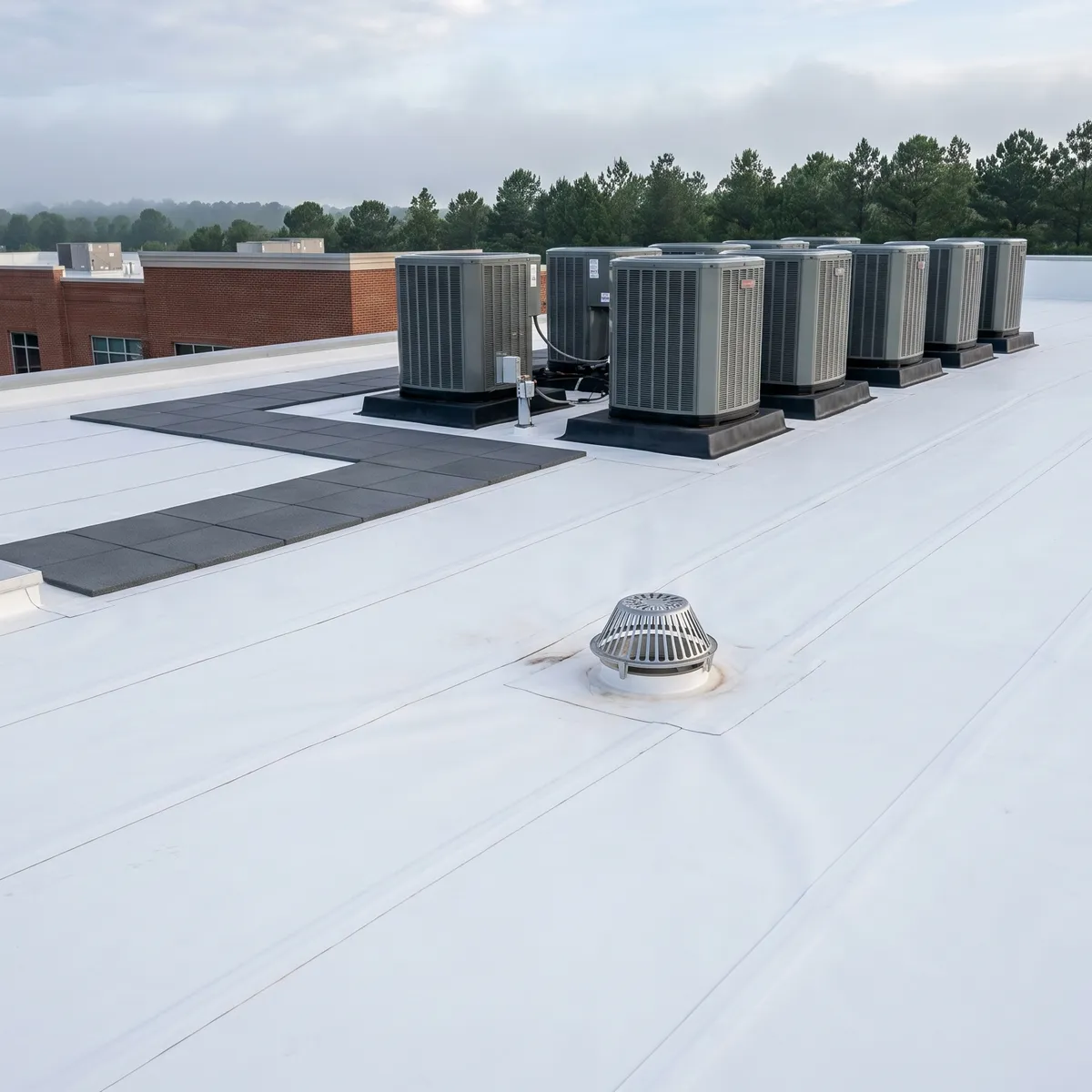 Hard Roof Commercial Roofing in Charlotte, NC