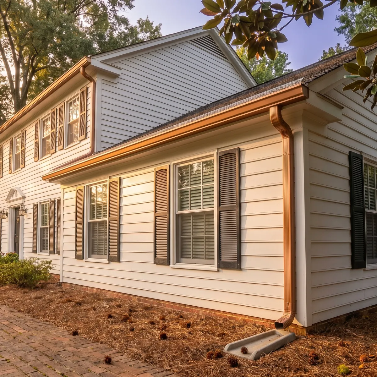 Hard Roof Gutters in Charlotte, NC