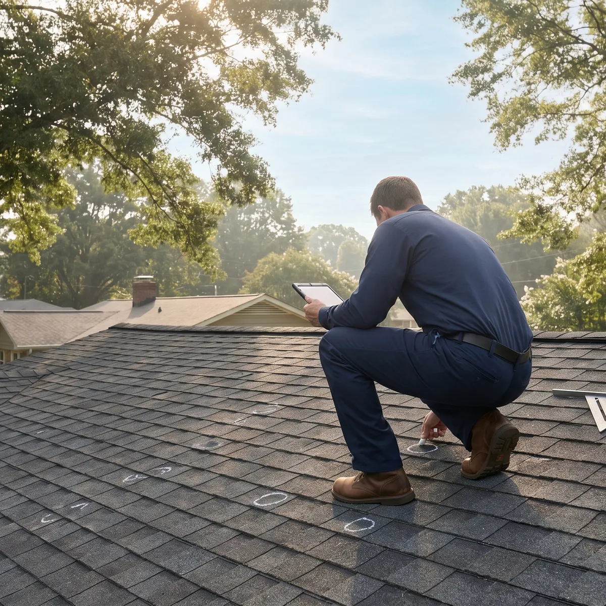 Hard Roof Roof Inspection in Charlotte, NC