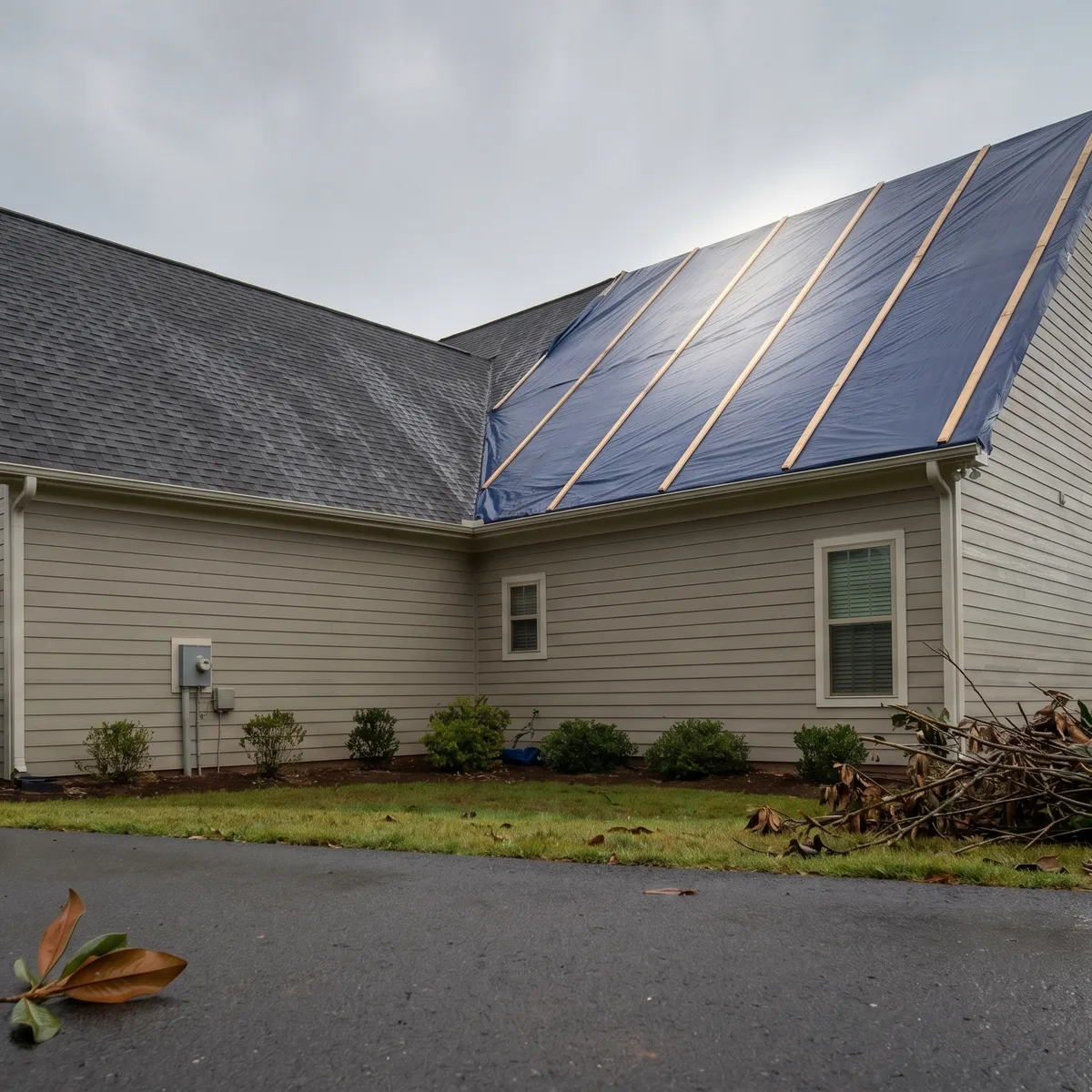 Hard Roof Storm and Hail Damage Restoration in Charlotte, NC